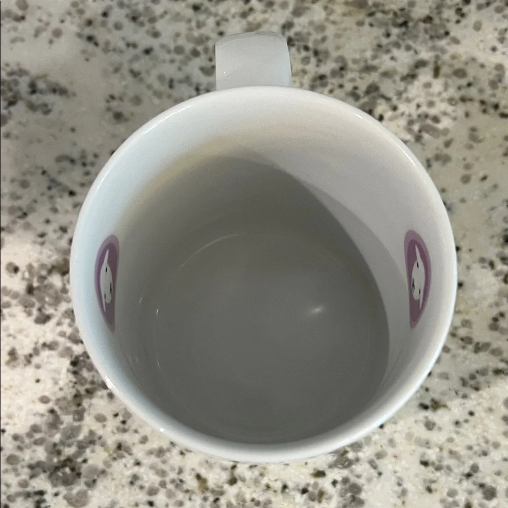 Herdy White Mug with Purple Design Sheep Lamb So Cute - Picture 5 of 5